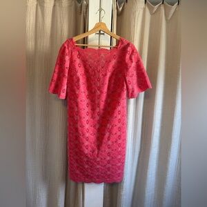 NWT Trina by Trina Turk Lucite Lace Dress- 6